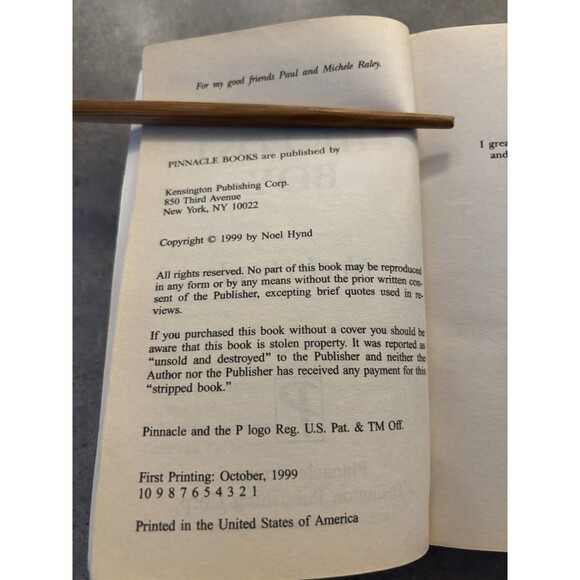 The Lost Boy - Paperback, by Noel Hynd First Printing 1999 - Picture 3 of 3